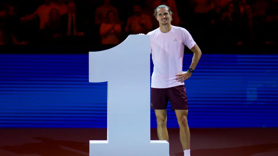 Zverev seals world number one spot after win