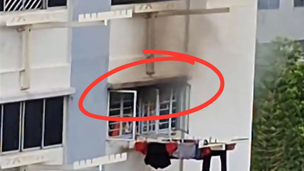 Unattended cooking suspected after fire breaks out in sixth-floor Bedok North HDB unit