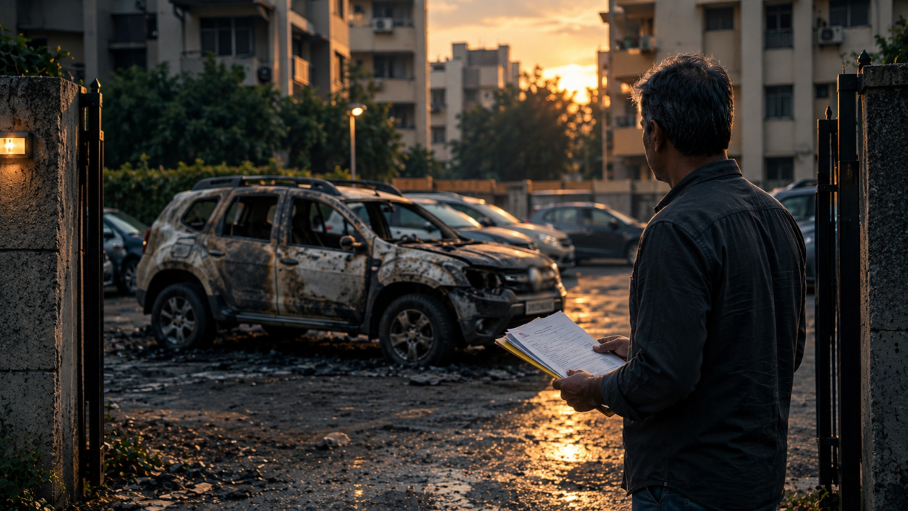 Car insured for Rs 5L went up in flames in 2019: Panel orders full cover after 7 years