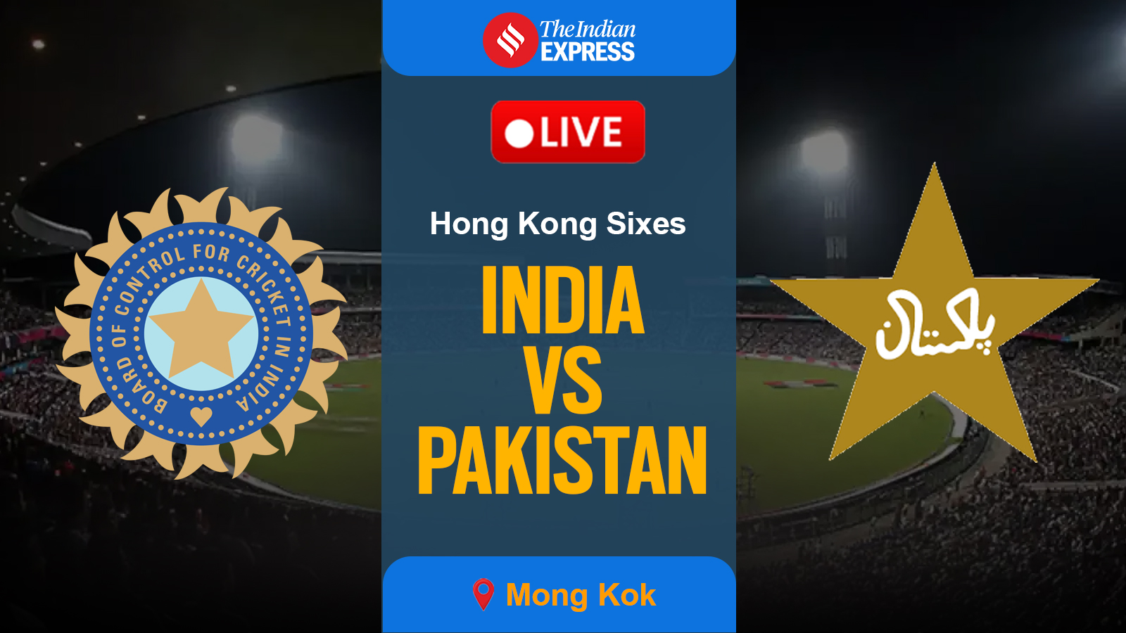 India vs Pakistan Live Score, Hong Kong Sixes 2026: IND aim to eliminate PAK; Toss updates