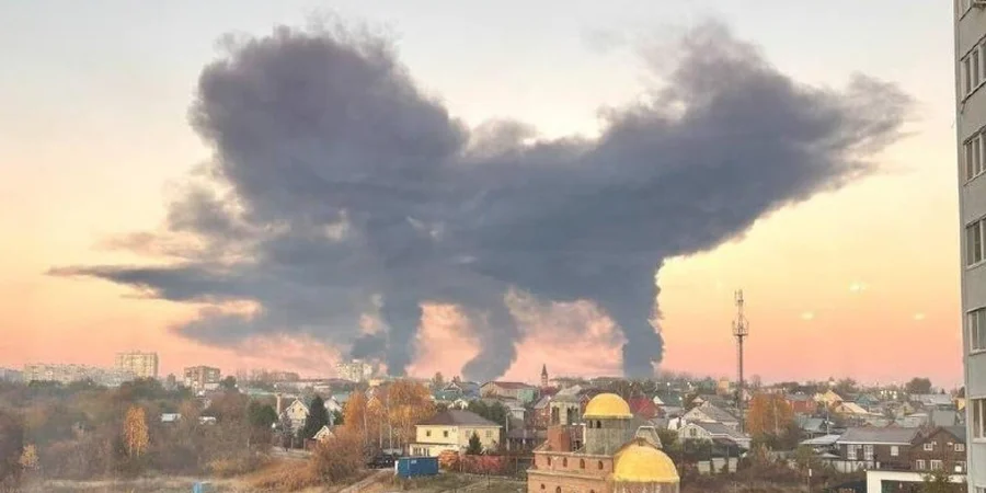 Drone strike targets major Russian oil refinery in Samara Oblast