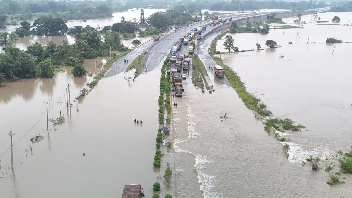 Cyclone Arnab: 10,000 in relief camps in flood-hit Ichchapuram in Andhra; NH-16 still under water