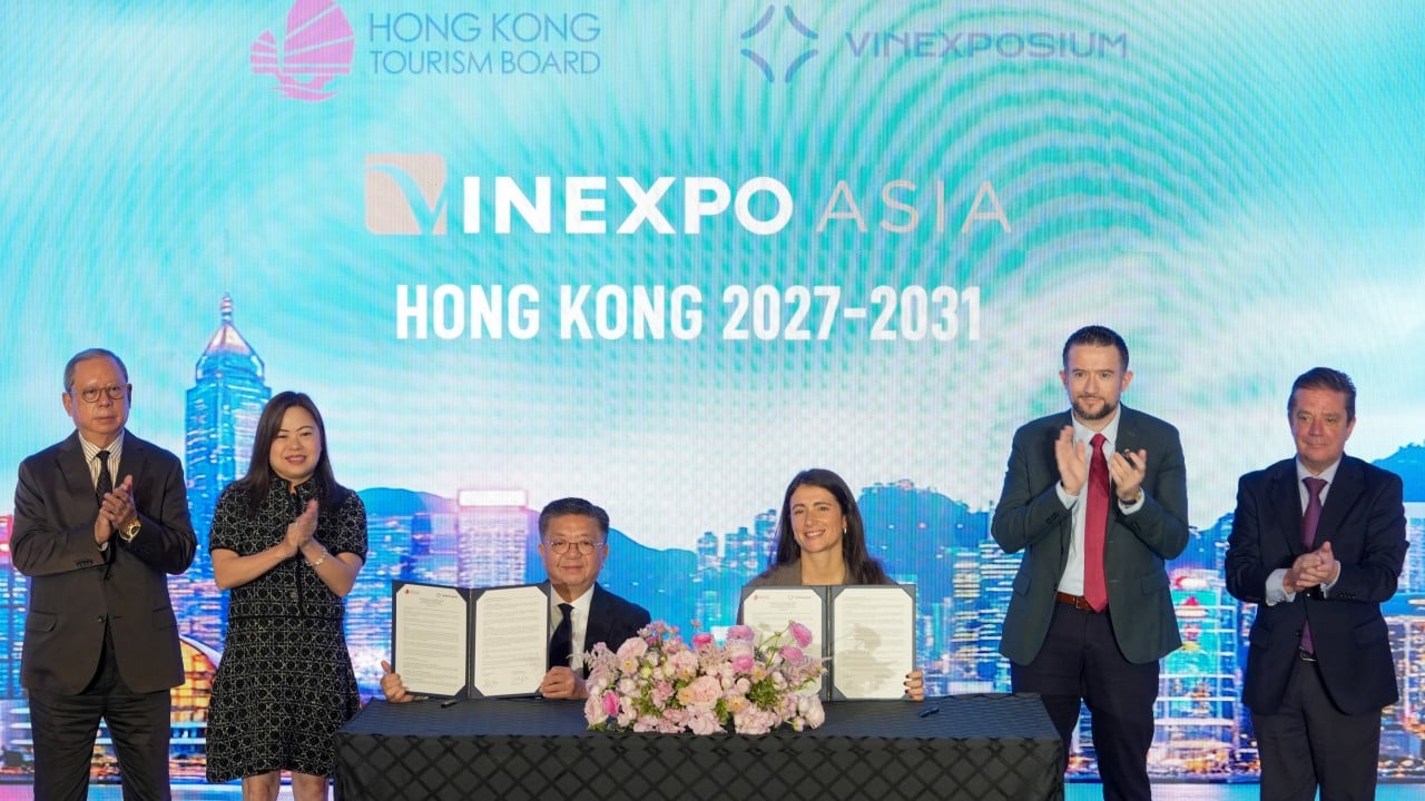 Hong Kong to be exclusive host of Vinexpo Asia trade fair for next 5 years