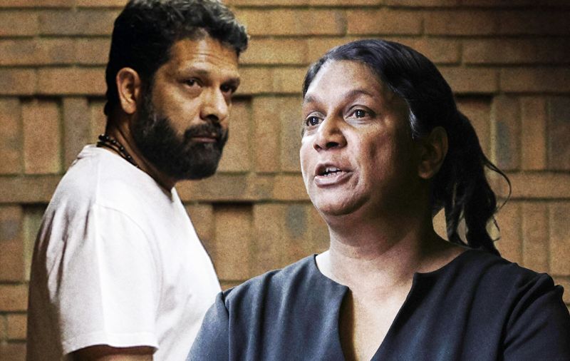 IN THE DOCK: Feroz Khan and Andrea Johnson charged for allegedly trying to shield Khan from prosecution
