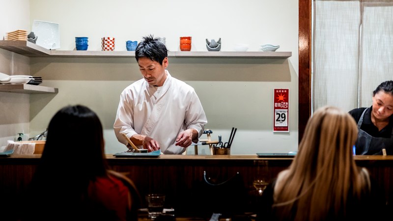An Applecross sushi talent, after dabbling in grilled chicken, makes a return to the fish tank