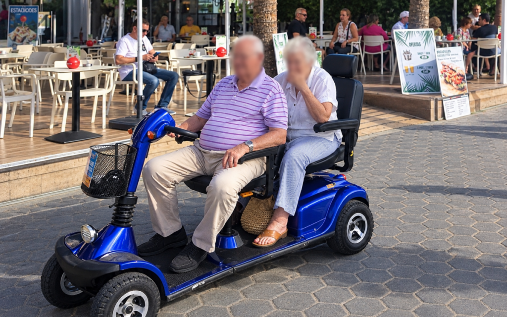 €4,000 mobility scooter at risk: Disabled expats challenge Benidorm rules