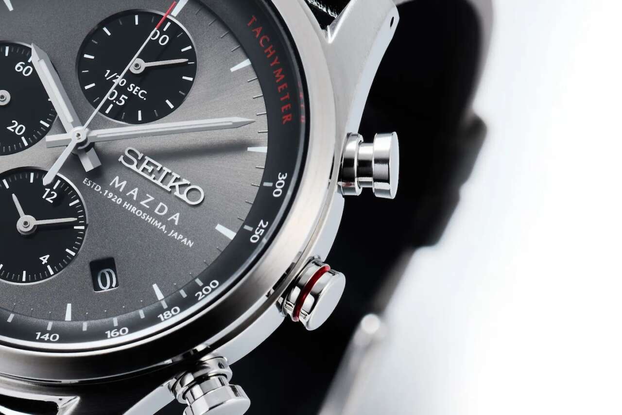 Mazda and Seiko Turn a Car Dashboard Into a Surprisingly Understated Watch