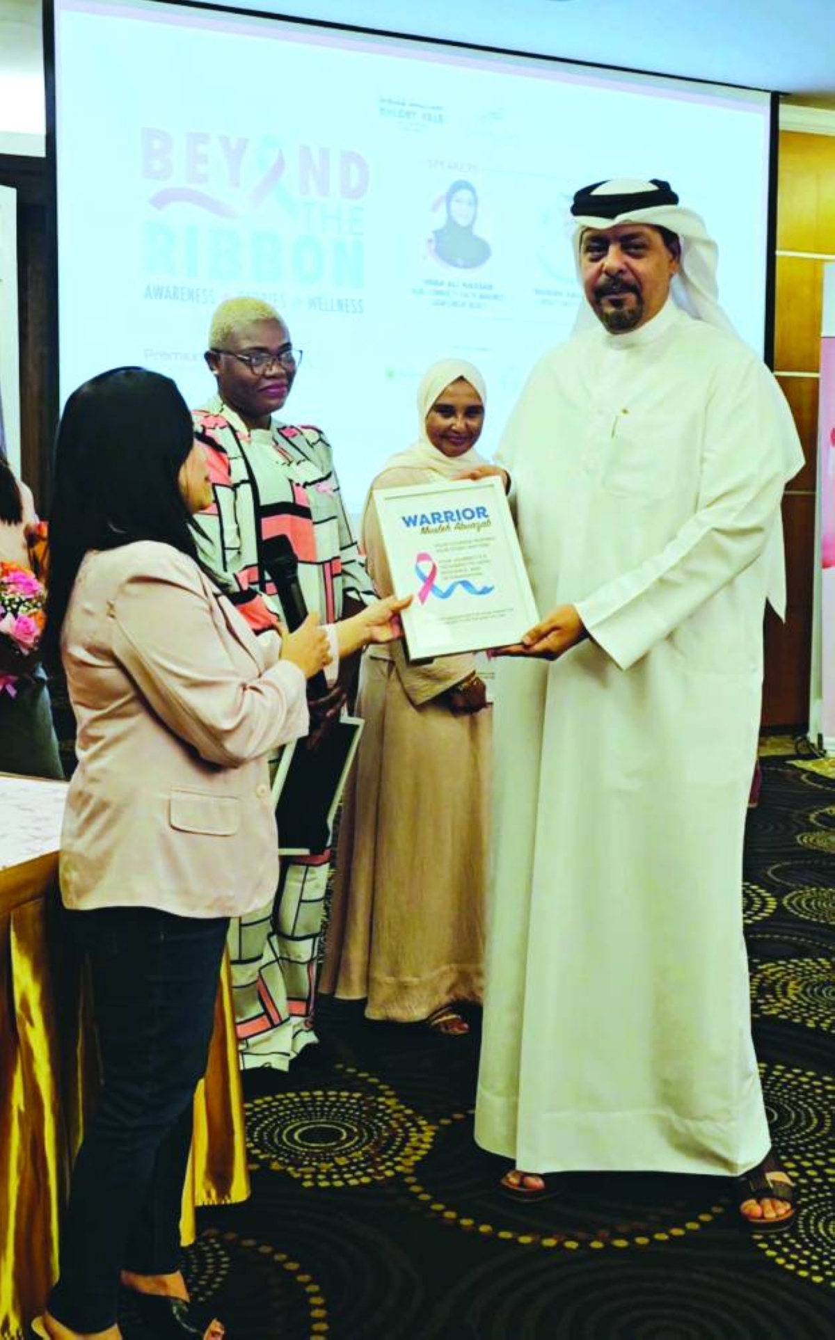Survivors, patients honoured at breast cancer awareness event
