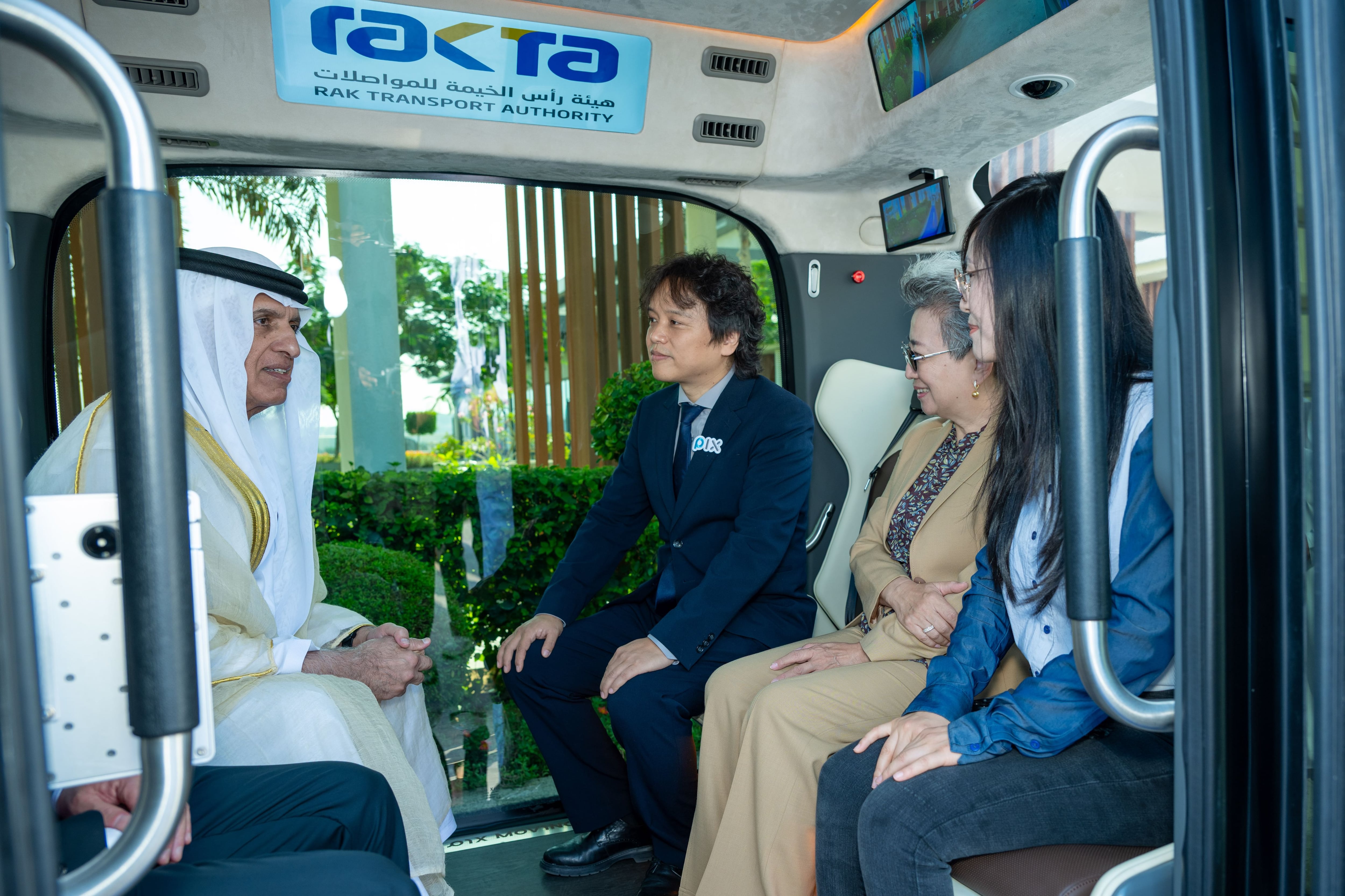 Ras Al Khaimah launches self-driving mobility framework and vehicle testing zone