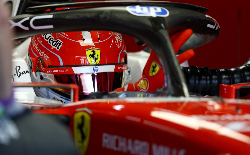 Leclerc shows practice pace as Antonelli prowls in Mexico