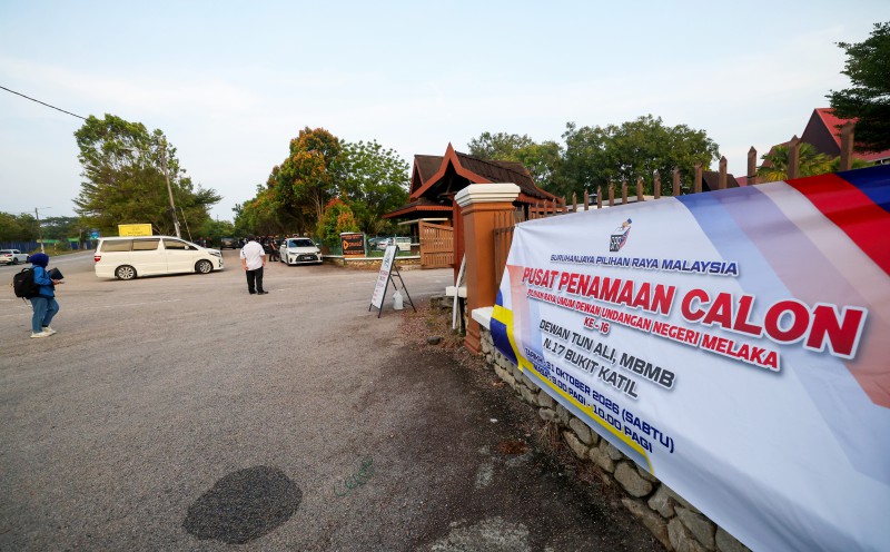 A different kind of buzz at Bukit Katil nomination centre