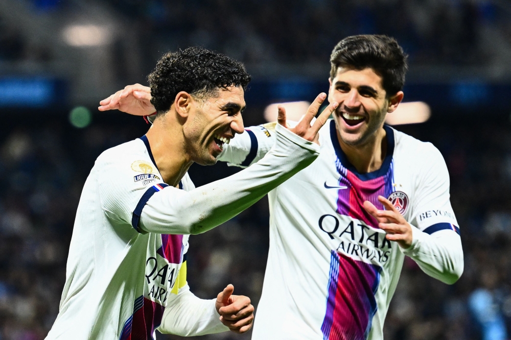 Hakimi bags hat-trick as Paris Saint-Germain rip Le Havre to pieces