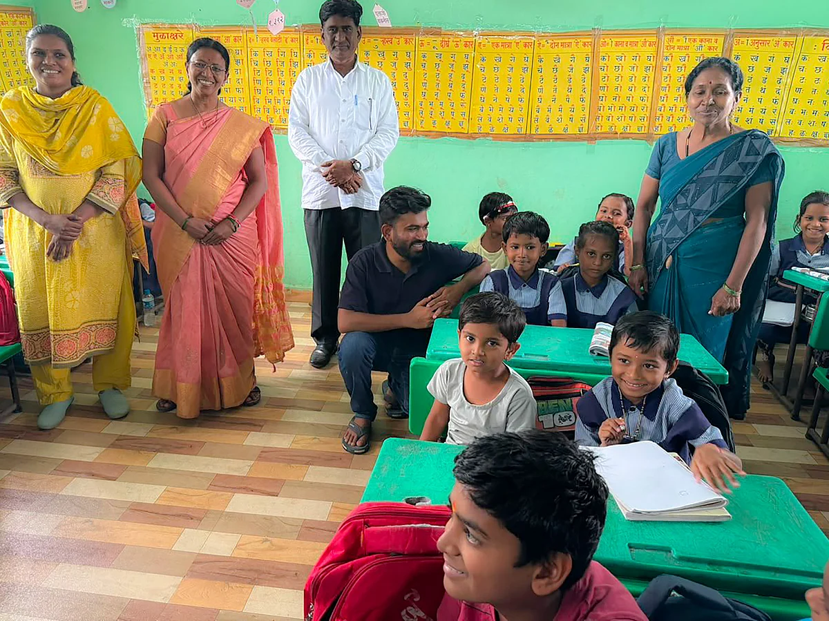 ‘First-ever computer’: CJP leader Abhijeet Dipke’s school campaign brings change