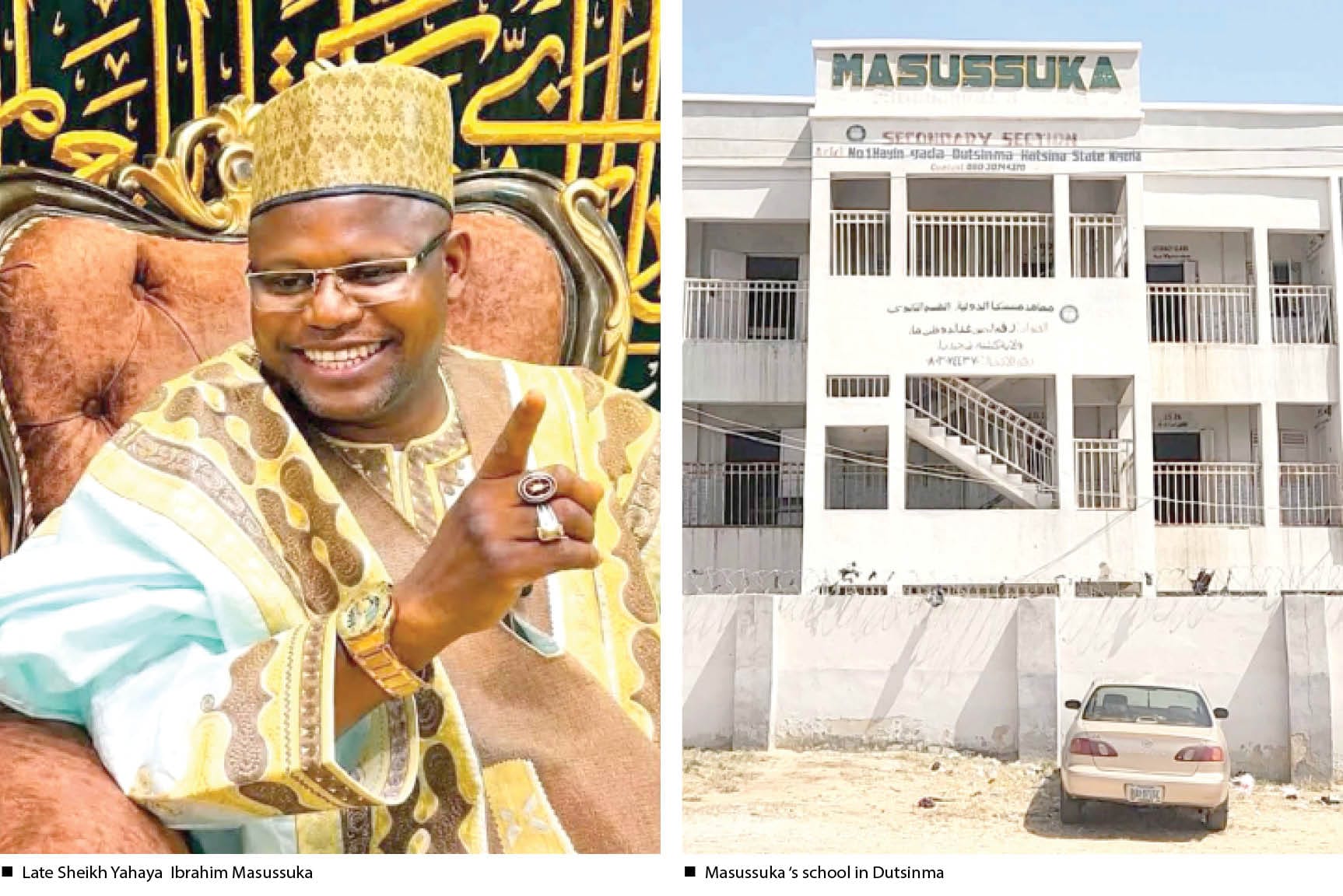 Masussuka: Life, preaching, death