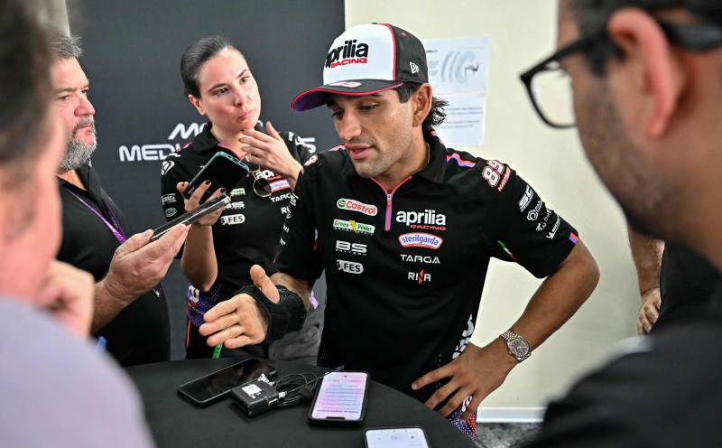 'Too early to race': Martin admits broken wrist forced Sepang exit