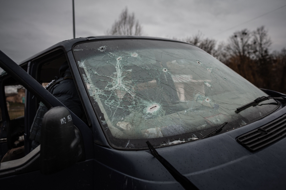 Four bullet marks, one BMW in Sitiawan: Manjung police on the trail of motorcycle gunmen