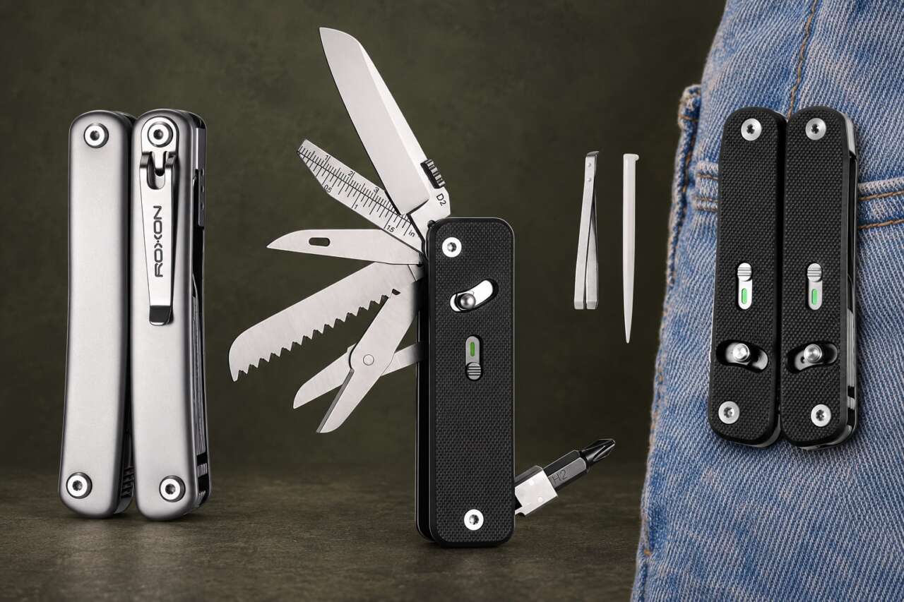 3 ROXON multitools that let you choose what goes in your pocket