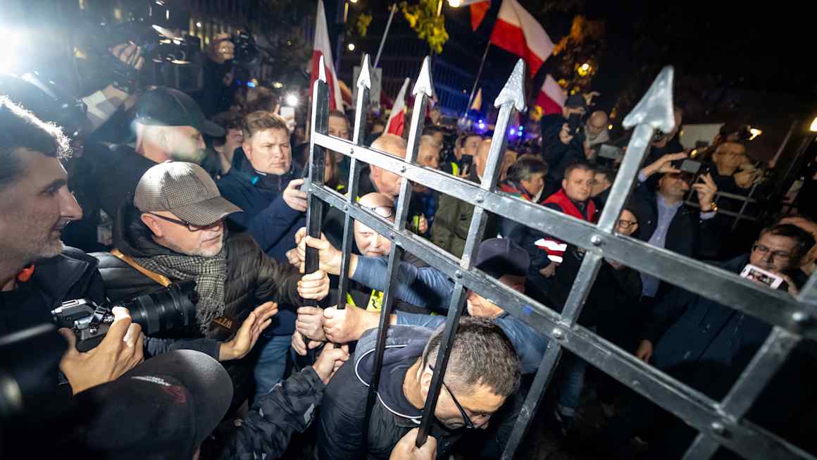 Poland suspends top judges as battle over rule of law escalates