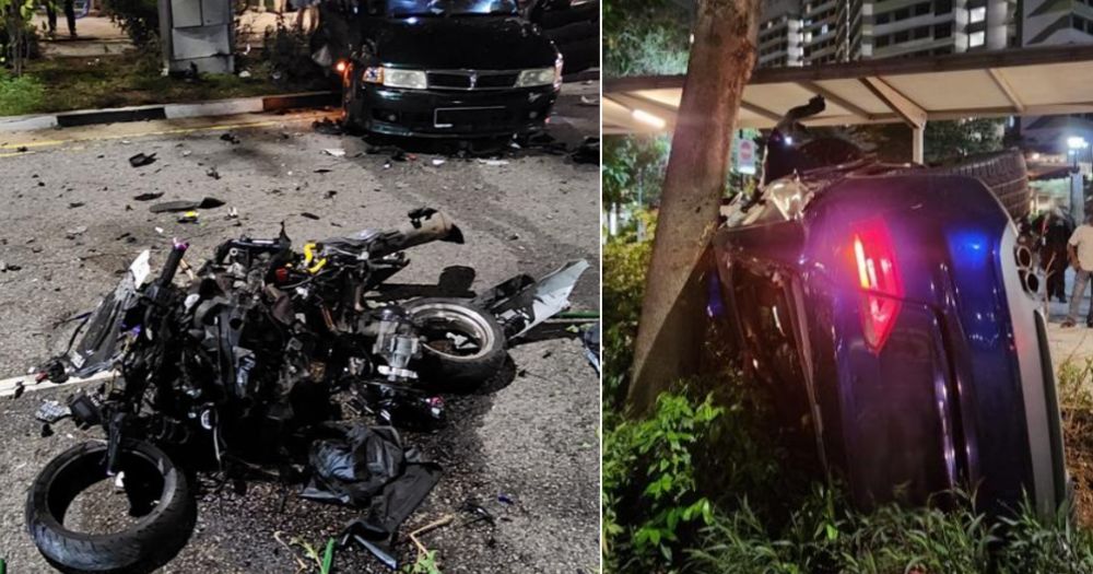 Tampines hit-&-run driver found: Drove deregistered car with cloned plate while disqualified