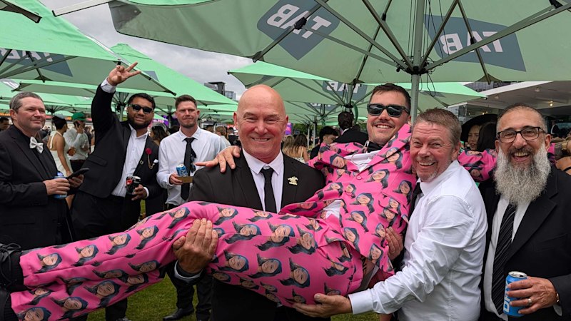 Thinking pink in a sea of black and white