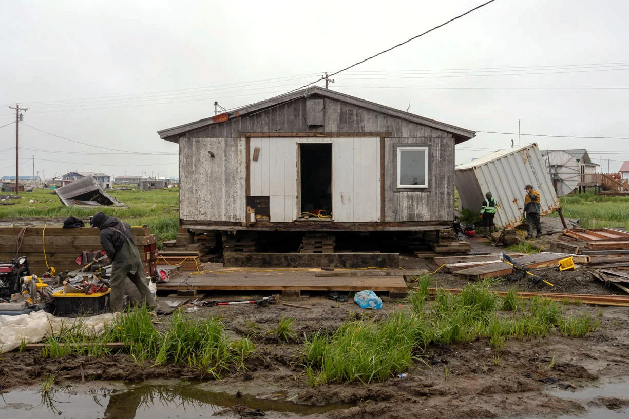 After last year's storm, this remote Alaska town is still picking up the pieces