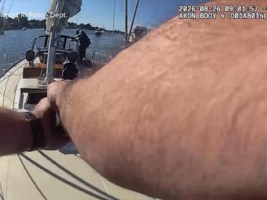 WATCH: Suspected sailboat thief killed in Rhode Island police shootout