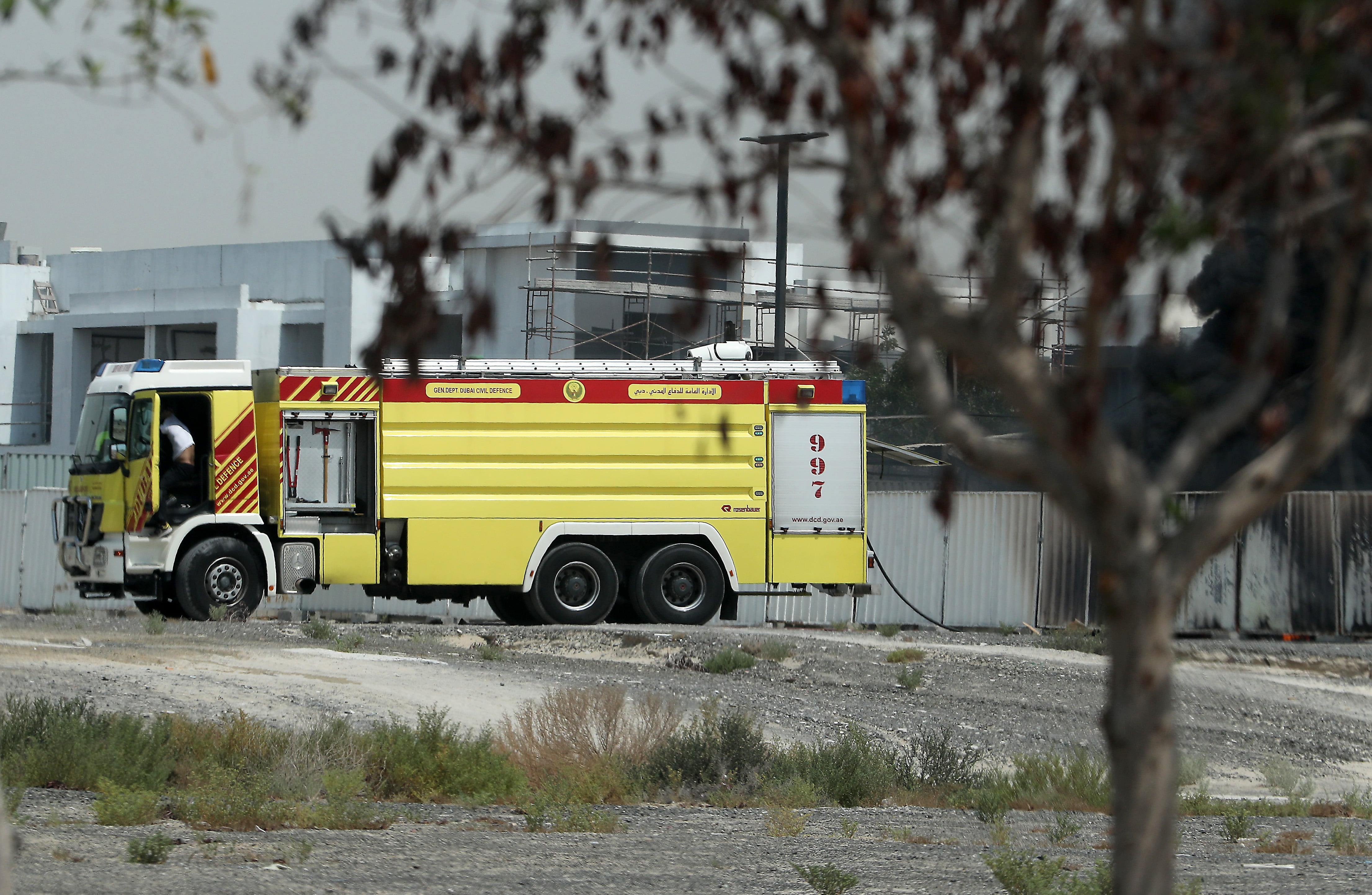 Overnight blaze in Dubai South caused by workshop incident