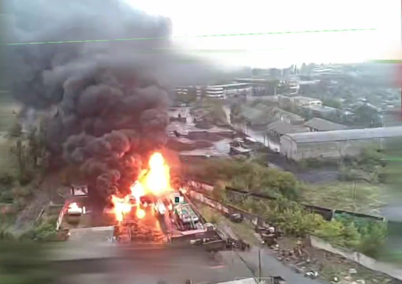 Operation Hell-2: Azov says it burned 4,221 tons of Russian fuel in occupied Donetsk Oblast