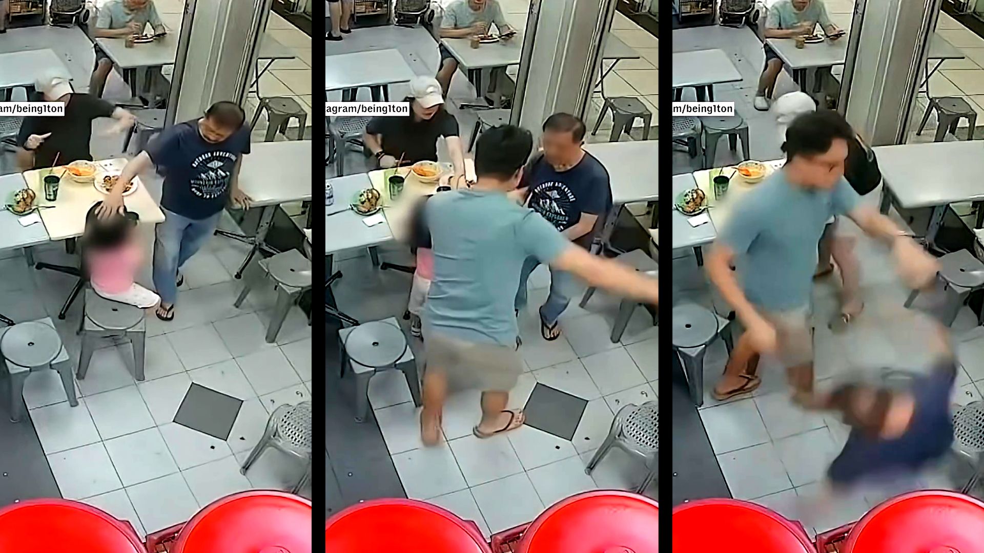 SPF: Police have identified man, 40, who assaulted 73 y/o man for patting child’s head in SG coffeeshop at East Coast Road
