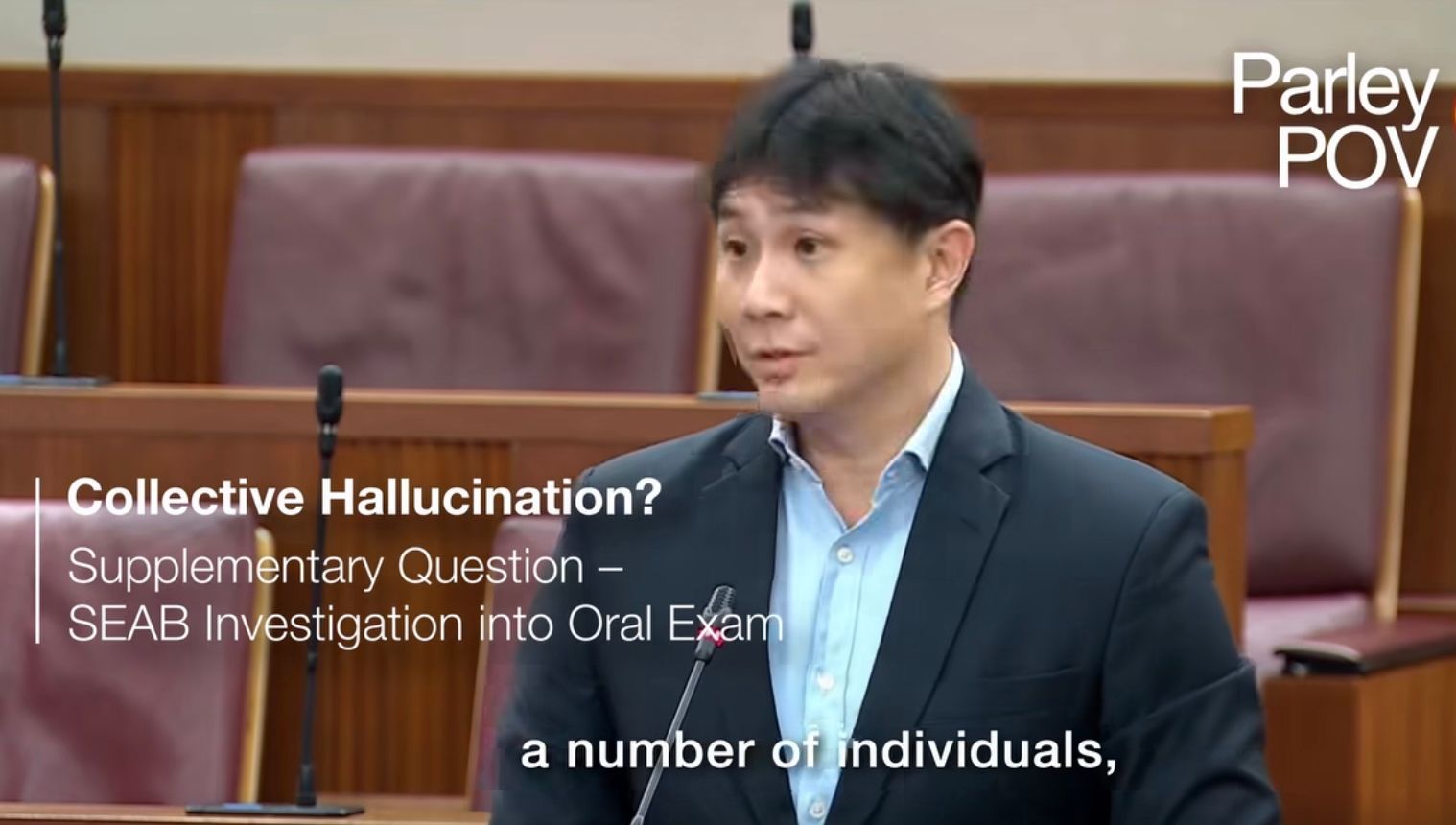 Collective hallucination? WP MP Jamus Lim unconvinced by official explanation on alleged discrepancy in O-Level English Oral Exam