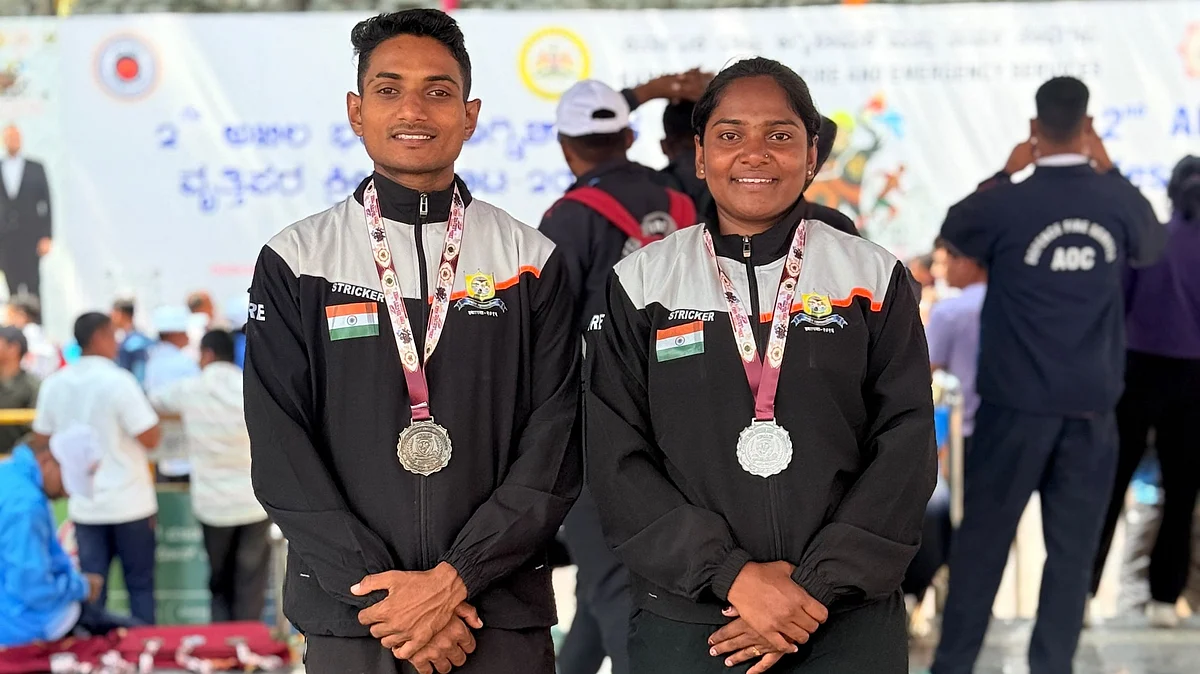 PMC Firefighters Win Gold, Silver Medals In 52-Floor Staircase Challenge At All India Fire Service Sports Competition 2026