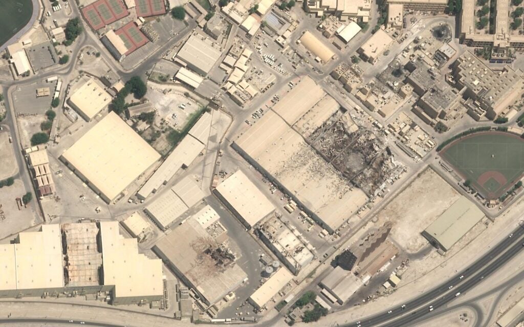 Iran strikes on US Mideast bases first took out early-warning systems, analyses finds