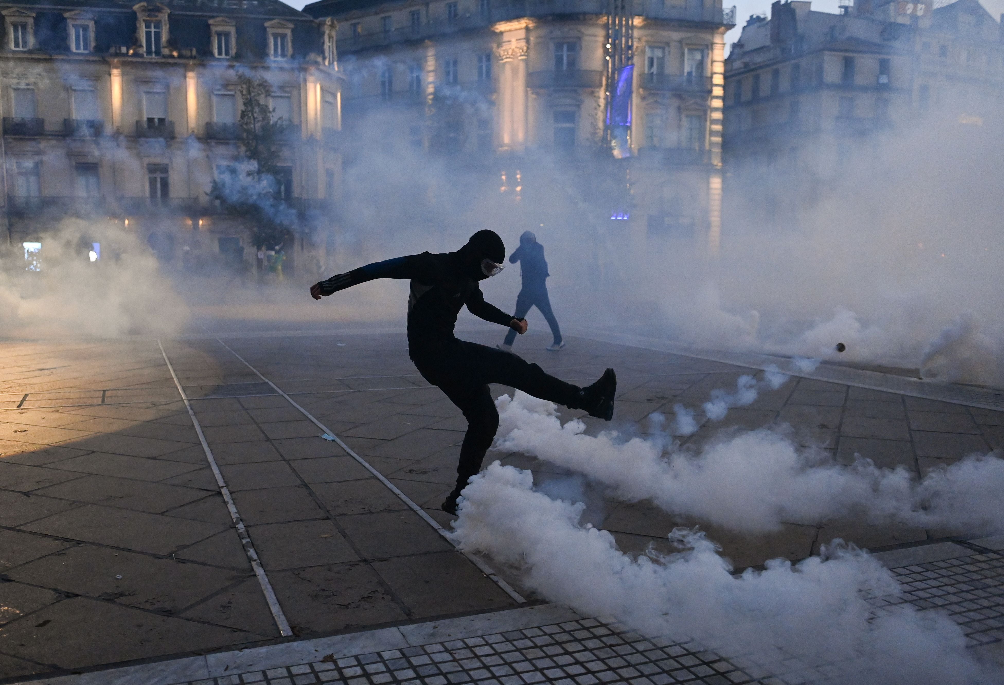 Isolated clashes in France after nationwide protests on Halloween