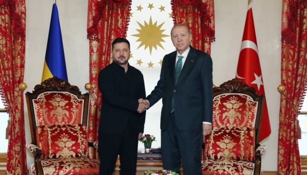 Zelensky, Erdogan discuss possibility of holding peace talks in Türkiye