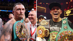 Usyk eyes 'final chapter' at cruiserweight against Benavidez