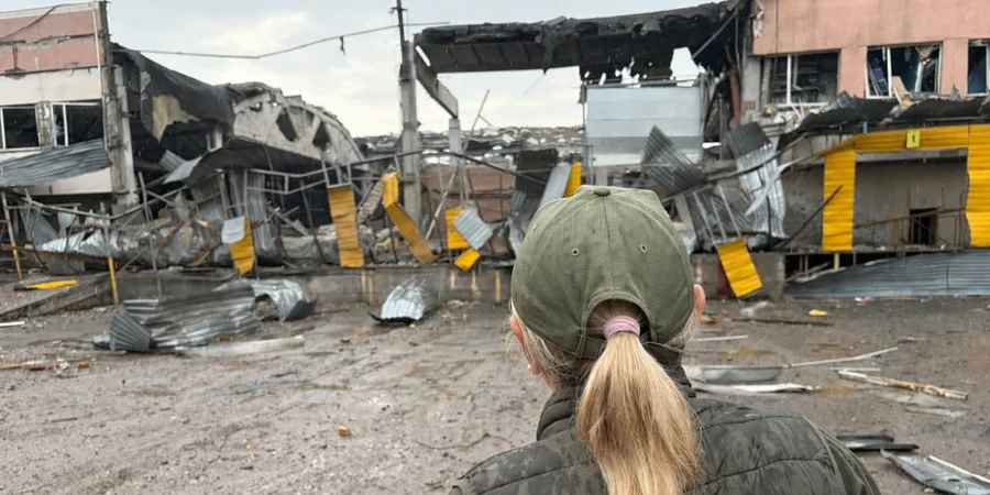 Ammonia leak contained after Russian strike hits business in Kyiv district