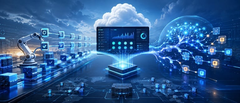 Deterministic Robots, Agentic Reasoning: Balancing Reliability and Flexibility in Software Test Automation