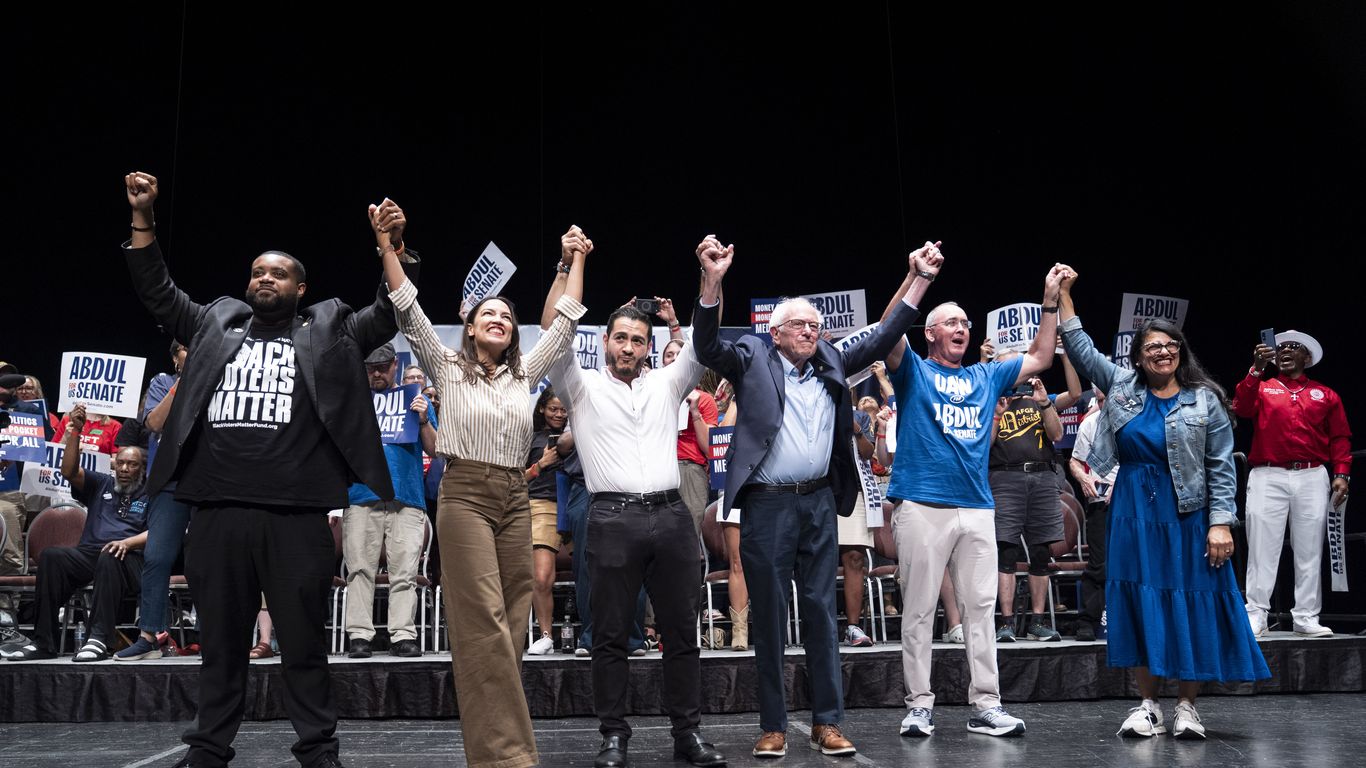 Three Michigan races put the progressive movement's reach on display