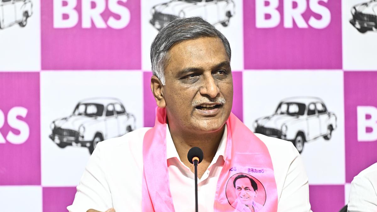 Harish alleges bid to undermine Telangana water interests through GRMB agenda