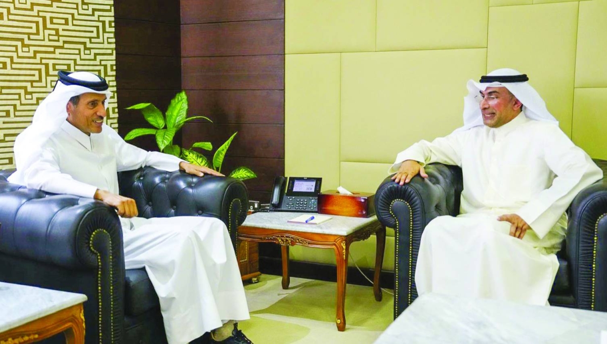 QMC chairman meets Kuwait's information undersecretary