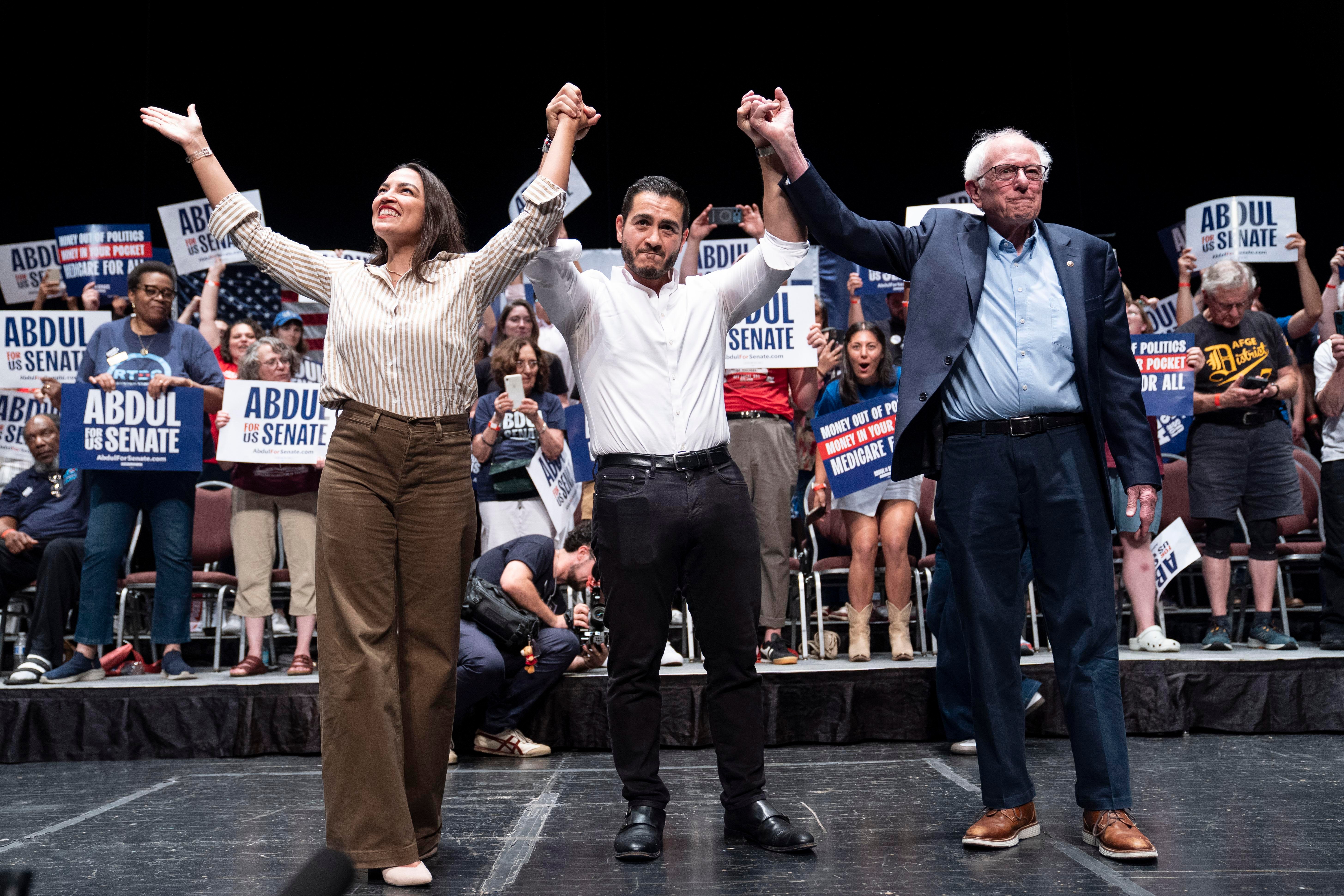 Abdul El-Sayed’s win tees up the first true swing state test for the Bernie left