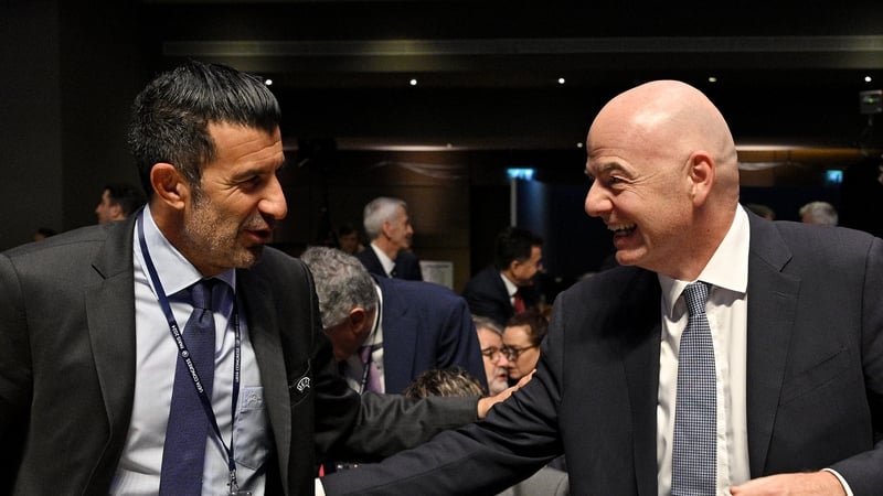 'Infantino must go' - Portugal's Figo calls for change