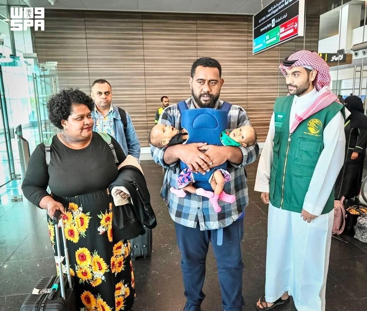 Conjoined twins arrive in Riyadh for potentially life-changing surgery