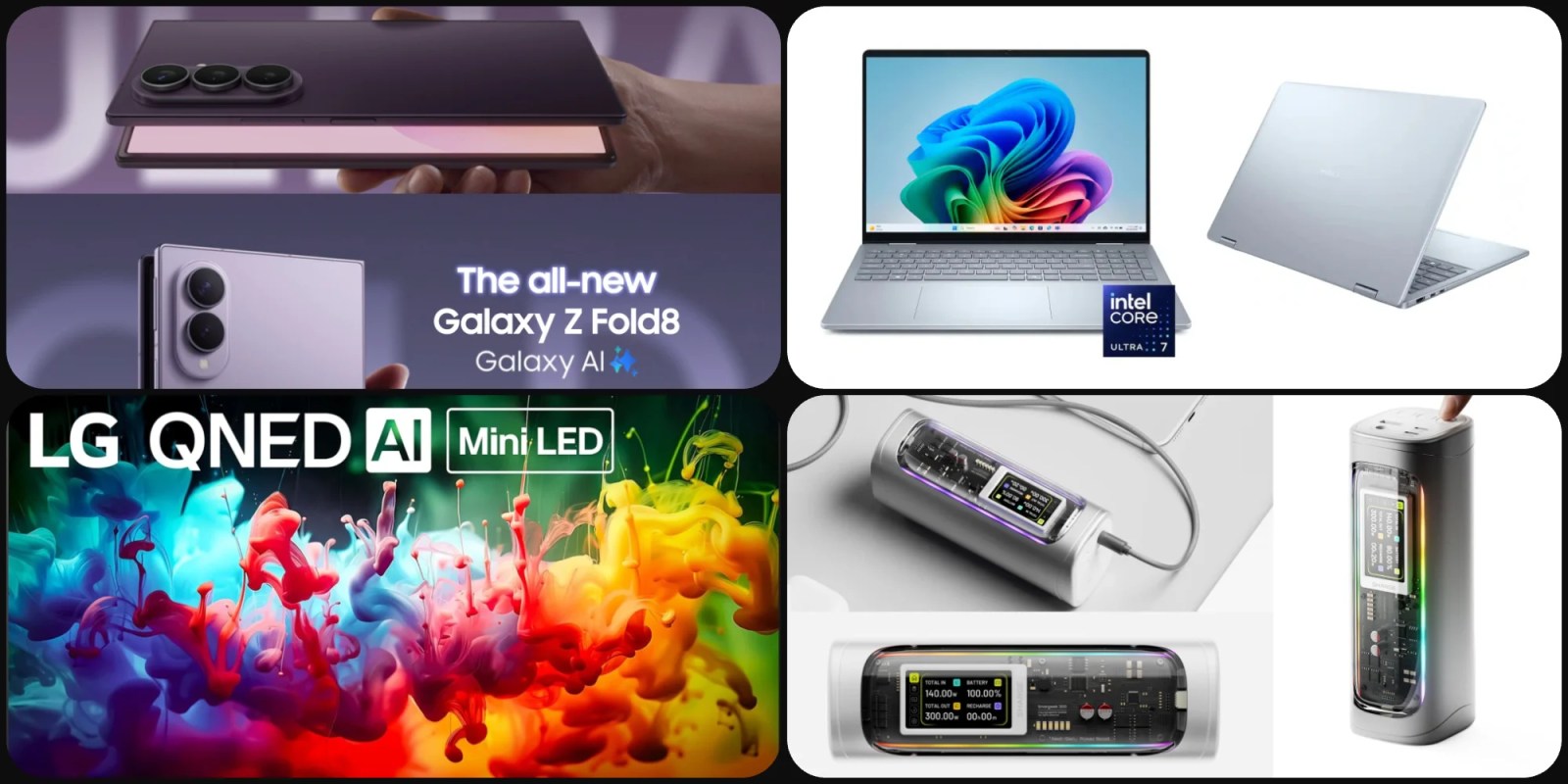 Deals: Fold 8/Ultra, 2-in-1 Copilot+ PCs and Surface Pro up to $500 off, LG TVs from $330, new transparent metal power bank, more