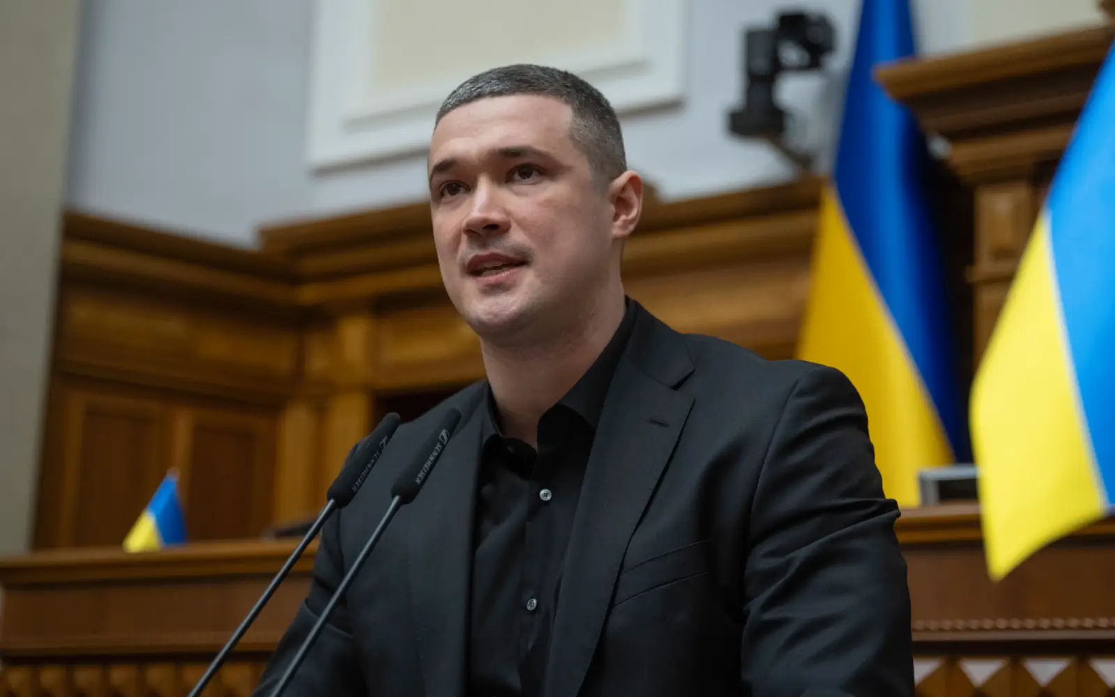 Sacked Ukrainian defence minister urges path to elections