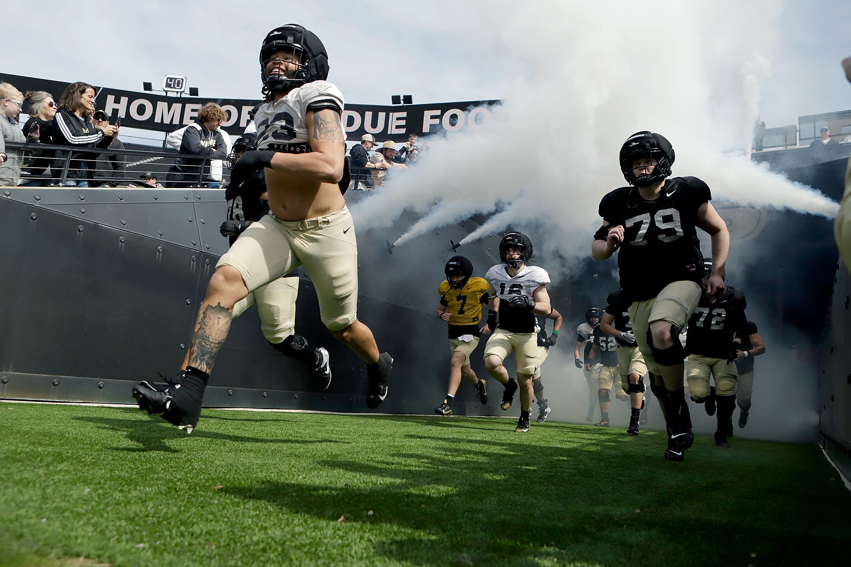 Purdue opens fall camp experience to fans at Ross-Ade Stadium