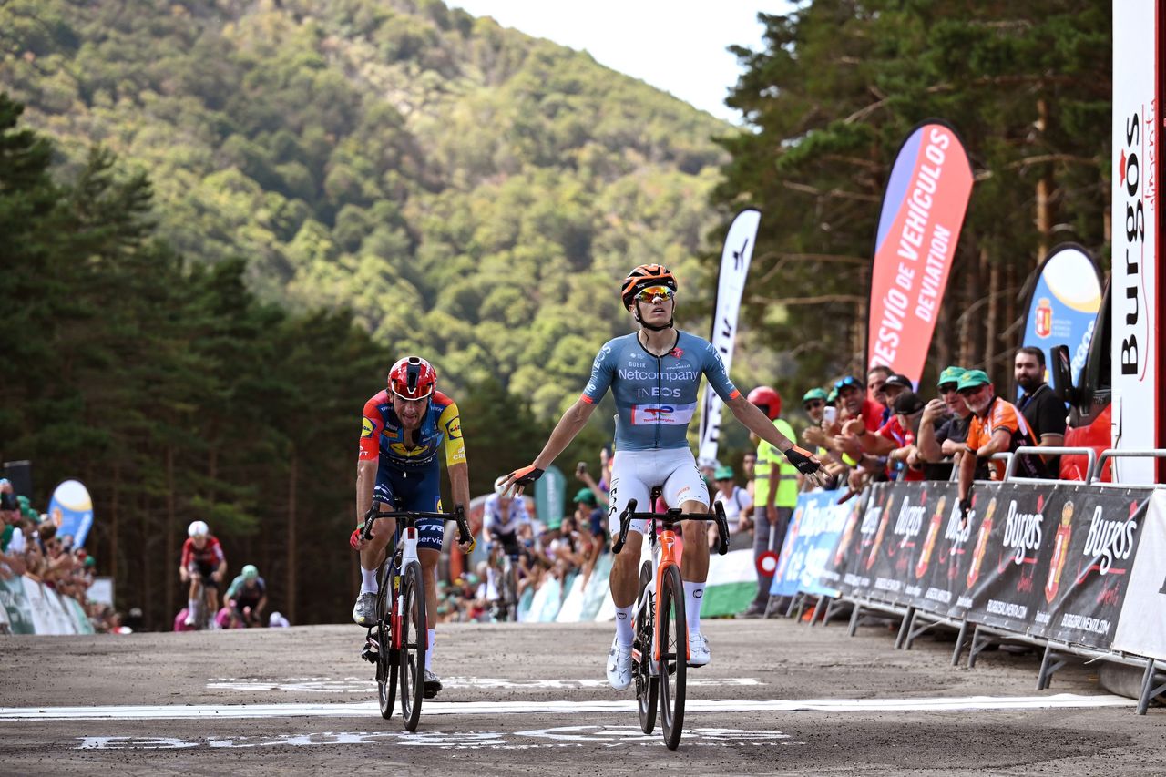 'I wanted to show that I belonged here' – Oscar Onley wins debut race for Netcompany-Ineos at Vuelta a Burgos