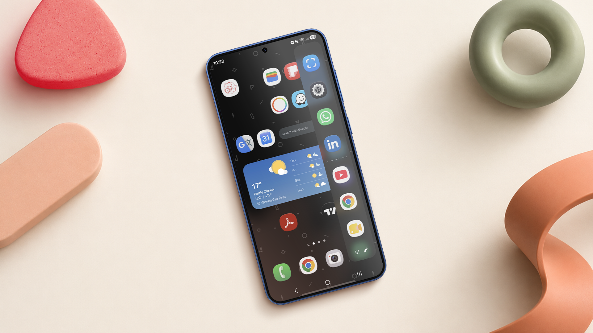I broke my Samsung home screen on purpose to prove a point