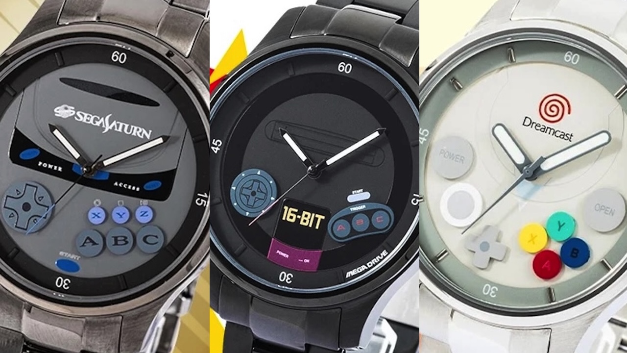 SuperGroupies Sega Watches Turn Consoles Into Collectibles