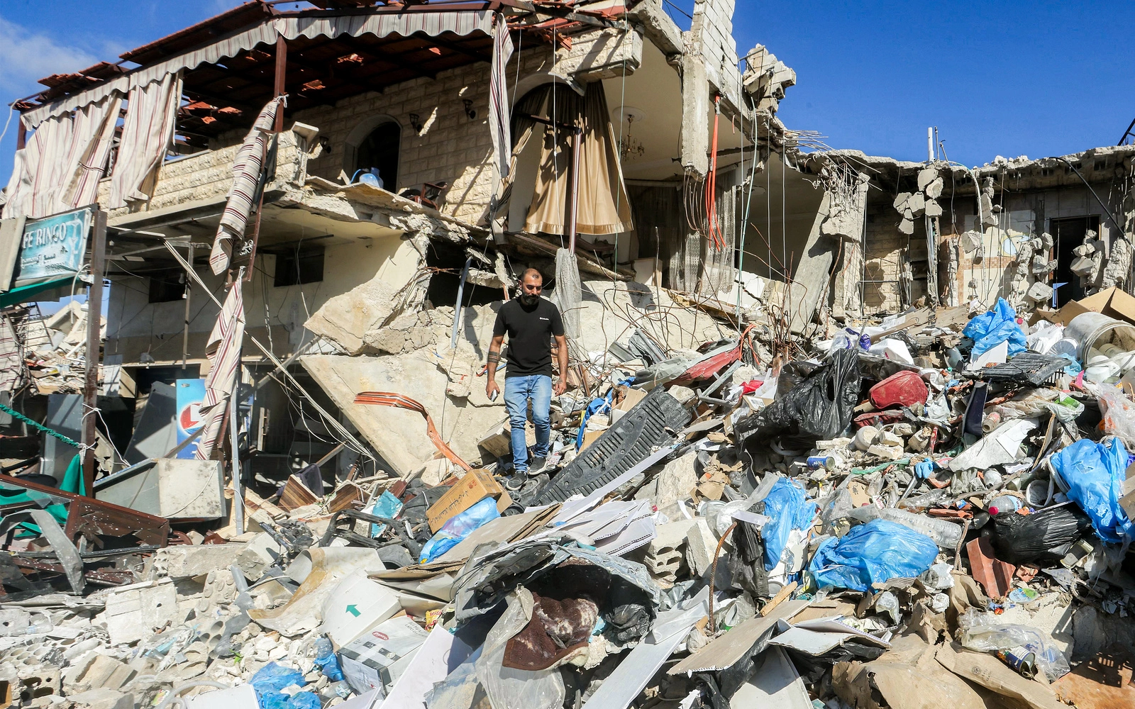 Israeli military strikes southern Lebanon after evacuation warning to village